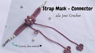 Strap Mask + Connector Mask  How to Crochet Strap Mask / Crochet