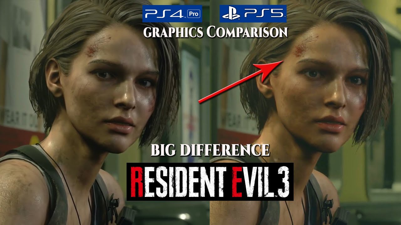 Image] Resident Evil 3 - old and new designs comparison : r/PS4