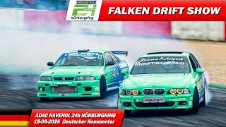 🔴 LIVE: Nürburgring 24h CLASSIC RENNEN + FALKEN Drift Show | 🇩🇪 | ADAC RAVENOL 24H NÜRBURGRING 2026
