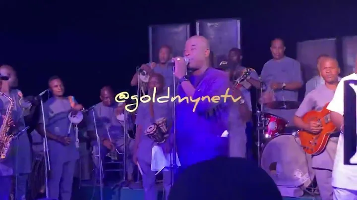 K1 De Ultimate Performing at the House Warming Ceremony of Nollywood Actress Laide Bakake