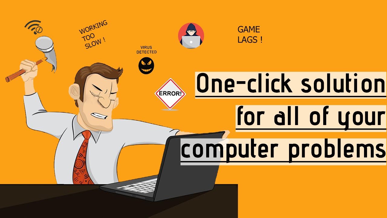 How to solve computer problem - WITH ONE CLICK! - YouTube