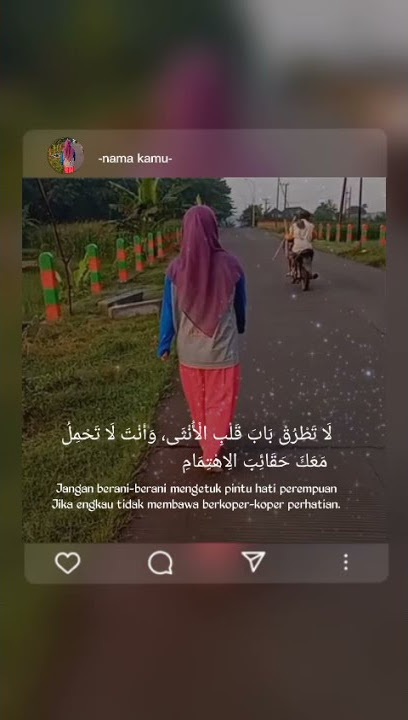 Story wa Jalan pagi.