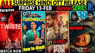 Surprise Friday New Hindi Ott Release 13-Feb L Tuyaamain-Oromeo-Bandwale-1923-18Crimemoviesseries