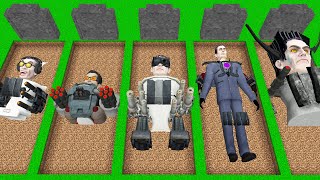 YANLIŞ ULTİMATE GMAN SKİBİDİ TUVALET MEZARINI SEÇERSEN ÖLÜRSÜN   Minecraft