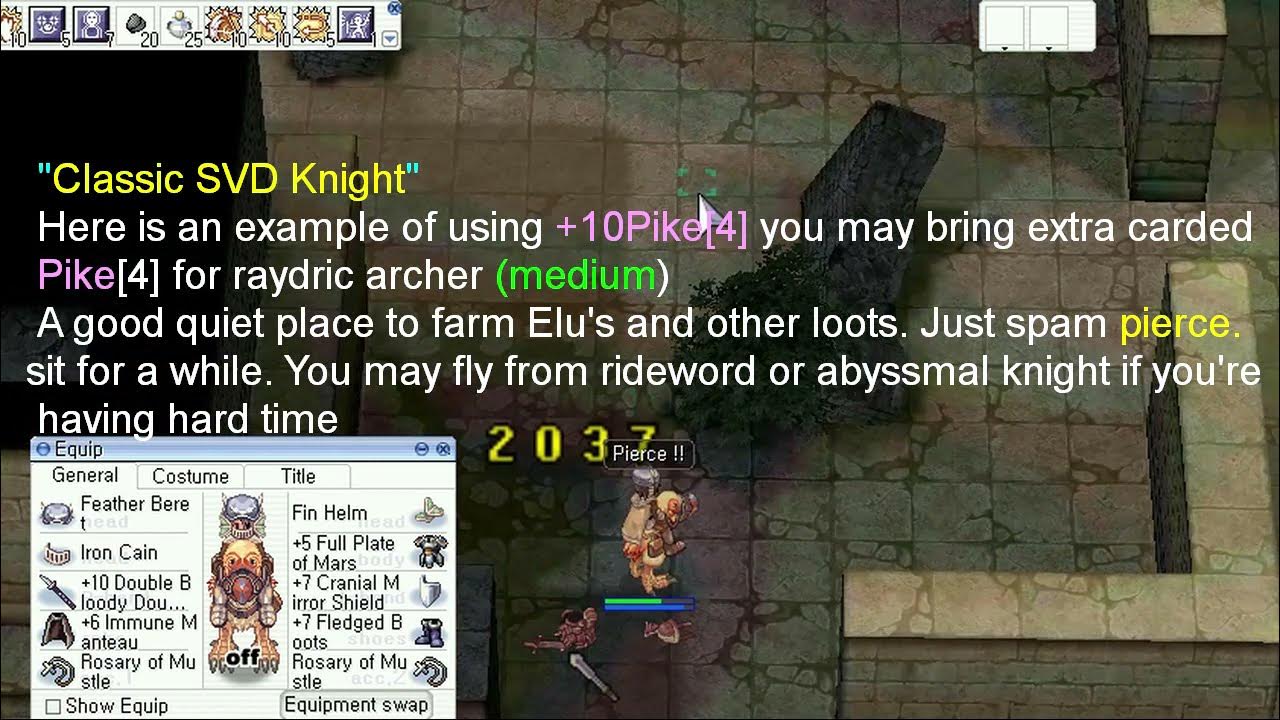 Revo classic lord knight guide