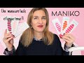 Maniko nails  avis honnte  la manucure la plus simple au monde  longue tenue 