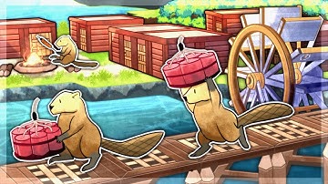 Using EXPLOSIVES To Survive in Timberborn