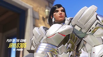 Overwatch Pharah : Quintuple Kill.   Team Kill.