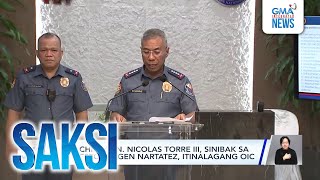 Download Lagu Saksi: (Part 1) PNP Chief Gen. Nicolas Torre III, sinibak sa puwesto; Senior citizen, natangayan... MP3 Download Lagu Saksi: (Part 1) PNP Chief Gen. Nicolas Torre III, sinibak sa puwesto; Senior citizen, natangayan... MP3