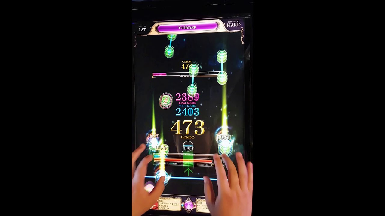 REFLEC BEAT 悠久のリフレシア] Valanga 2017 (WHITE HARD) EXC - YouTube