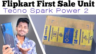 Tecno Spark Power 2 Unboxing Flipkart First Sale Unit !! 6000mAh Battery 