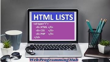 How to create lists in html in Urdu/Hindi || Ordered Lists and Unordered Lists By WPH