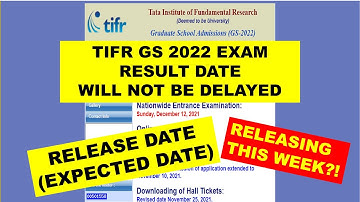 TIFR GS 2022/JGEEBILS EXAM  Result date(EXPECTED)!!Interview schedule!!FIND HERE!!