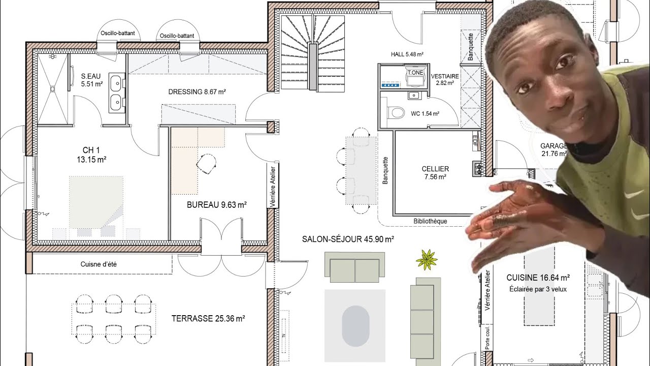 comment lire le plan d'une maison partie 1 : facile