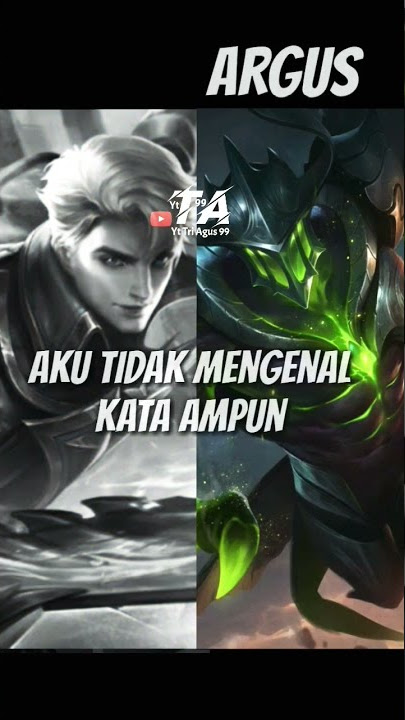 Percakapan Hero Alucard Dan Argus Mobile Legends 😱 😈