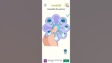 LEVEL 82 | DOP 3 : ASSEMBLE the SPINNER ~ GAMEPLAY #short #androidgames #fyp #games