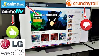LG Smart TV WebOS: Alternativas a Crunchyroll: jkanime y animeflv / aplicaciones con Animes screenshot 5