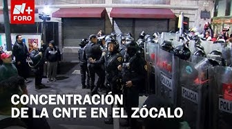 Thumbnail for Integrantes de la CNTE Llegan al Zócalo de CDMX
