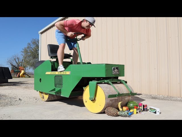 Using tractors on the farm to crush stuff | Tractors working on farm class=