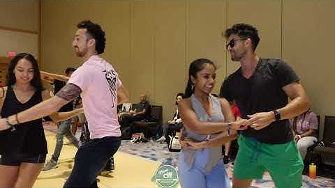 Group Zouk Demo at Miami Dance Fusion Festival