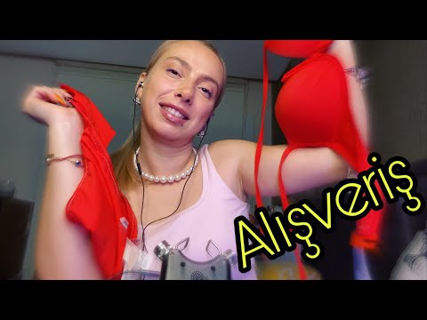 FAST ASMR 💫 ALIŞVERİŞ 🛍 TAPPING ASMR #asmr #türkçeasmr