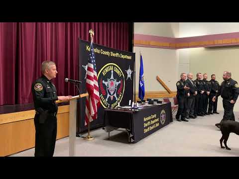 2021 Kenosha County Sheriff's Department Promotion and Awards Ceremony