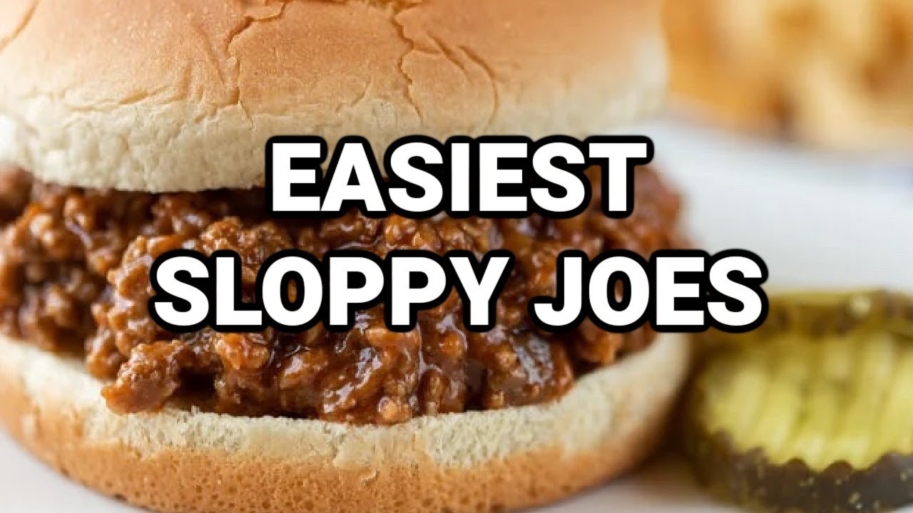 Sloppy Joe Cosmo: Easy Sloppy Joe Recipe - Bunny's Warm Oven