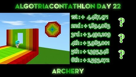 Algotriacontathlon Day 22