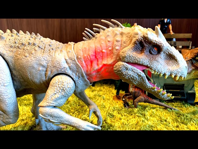 Dinosaurs] Jurassic World Indominas Rex's Mattel figure is 