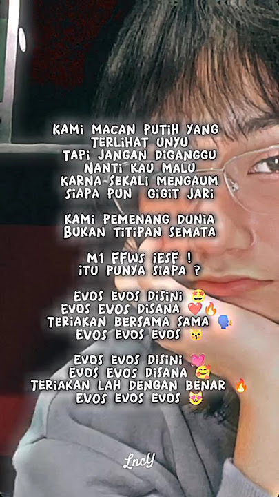 Lirik lagu evos evos disini #music #evos #shorts