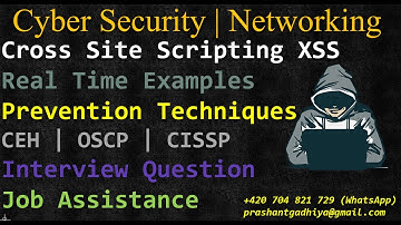 Cross Site Scripting XSS | Cyber Security | CEH | VAPT | SOC | Interview Question | Cyber Professor