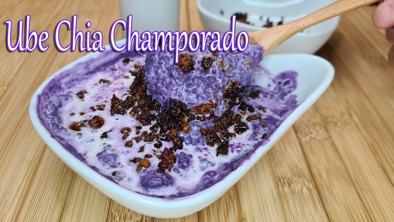 How to Make Ube Chia Champorado Healthy Recipe Kersteen Kitchen