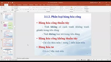 🔥 Phân biệt hàng hóa công thuần túy và Hàng hóa công không thuần túy 🌲 Đại học Công nghiệp TP HCM