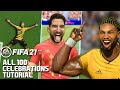 FIFA 21 ALL 100 CELEBRATIONS TUTORIAL | Playstation and Xbox