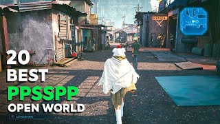 Top 20 Best PPSSPP Open World Games | of all Time [2023]