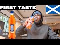 My first time trying irn bru 