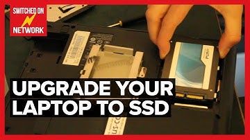 Upgrade your Laptop PC Hard Drive to a Solid State Drive (HDD vs. SSD!)