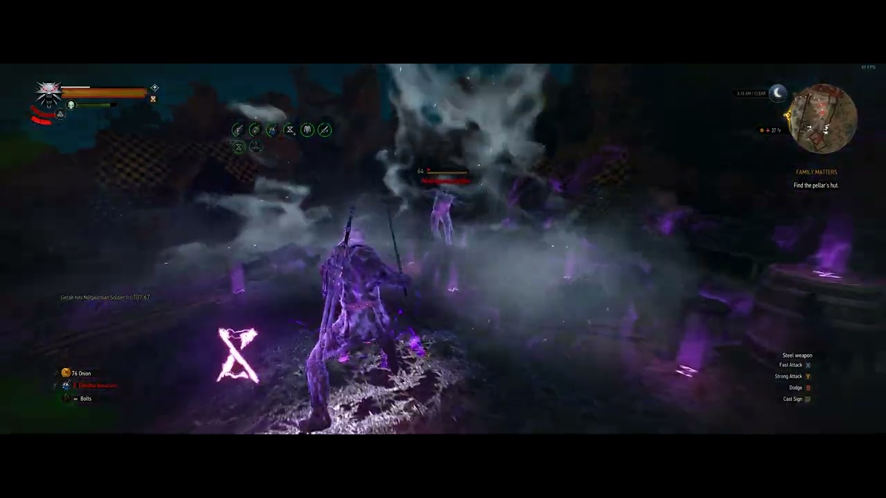 Witcher 3 Aard Op - YouTube