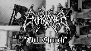 ENTHRONED - EVIL CHURCH (Full Cover)