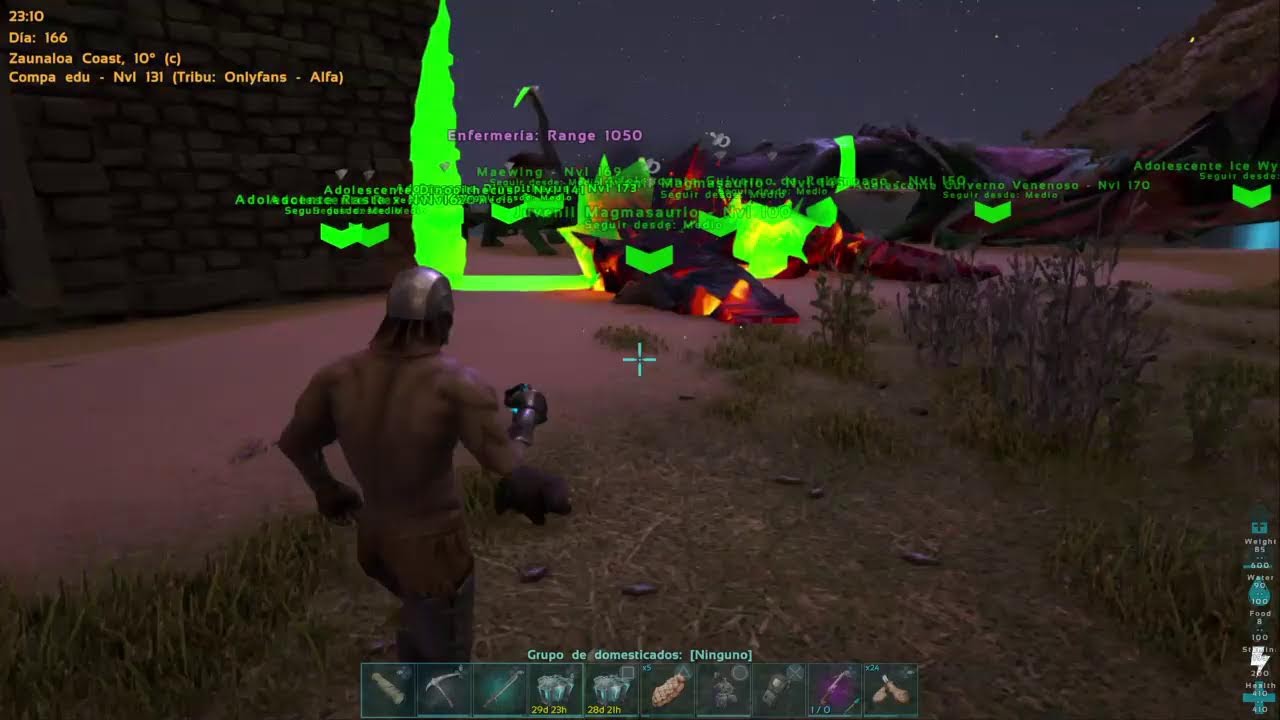 Ark:EXPLORANDO LOST ISLAND cap  3 oficial pve ps4