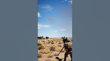 Simulating the accuracy of the kornet at medium distances #simulation #video #shorts #military #dcs