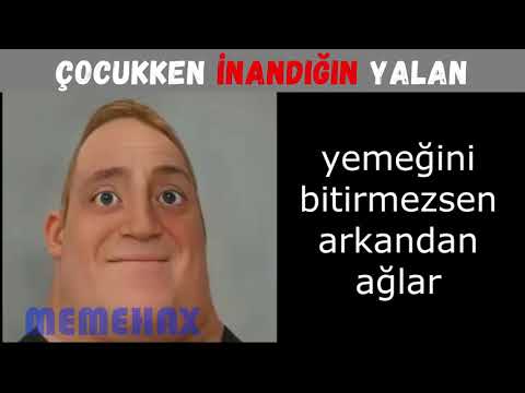 Çocukken inandığın yalan | Mr. Incredible Becoming Idiot(Türkçe versiyon)