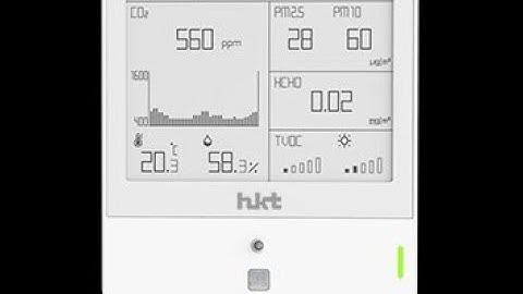 LoRaWAN indoor air quality monitoring sensor