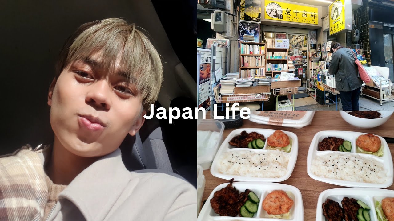 days in my life living in japan as a foreigner ✨️ booktown in tokyo, meal prep, grocery haul vlog