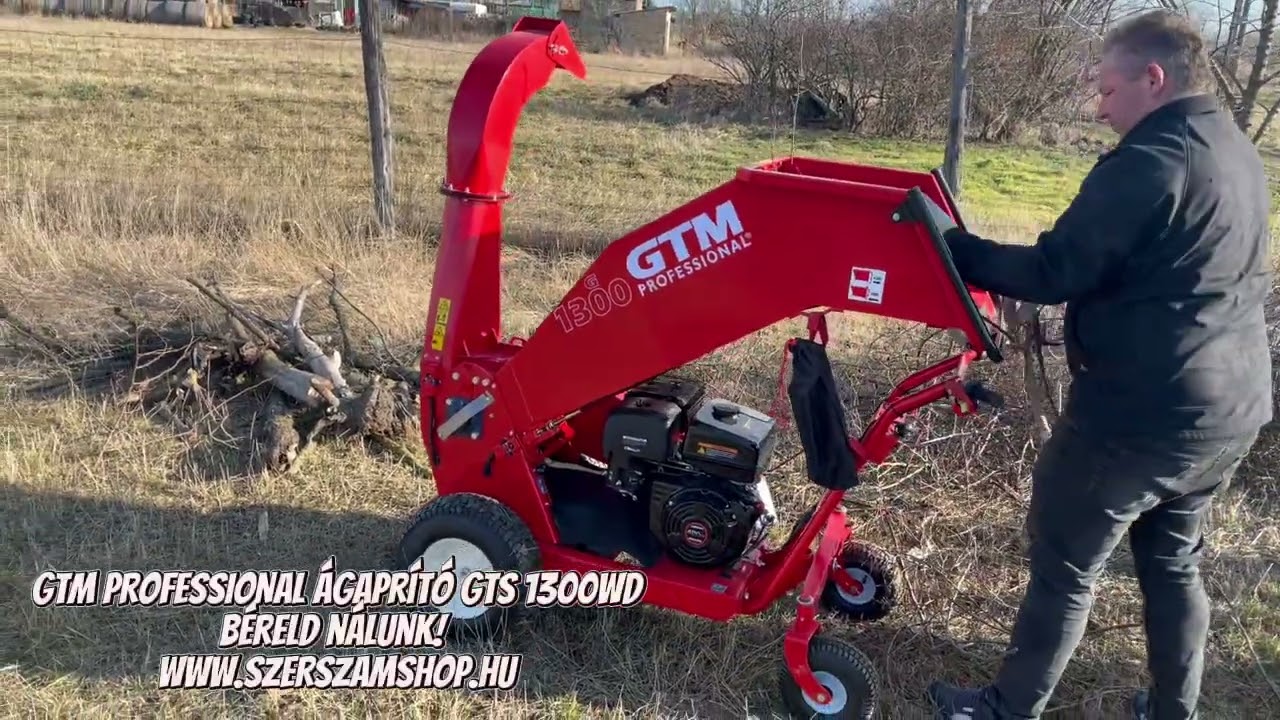 GTM Professional GTS1300WD ágaprító szerszamshop.hu