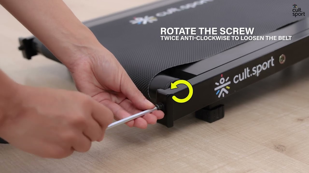 How to use cultsport quickrun Antony Manual Treadmill