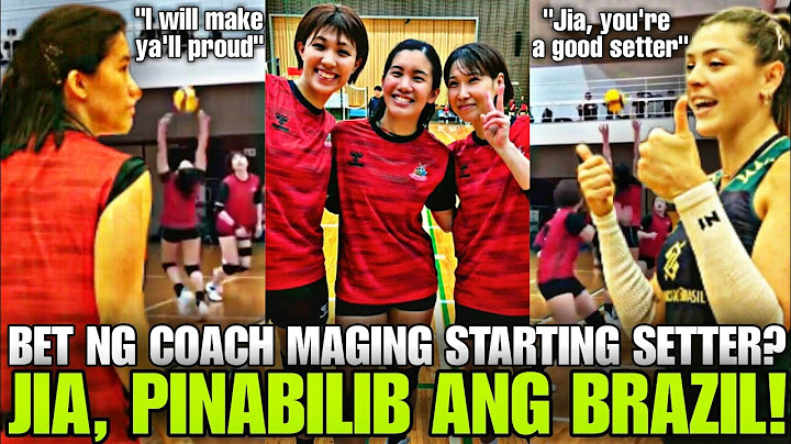 Jia, PINABILIB ang Brazil!... Bet ng Coach maging STARTING setter? #jiamoradodeguzman #densoairybees