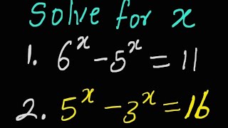 Solve the Exponential Equation| Harvard University entrance exams|