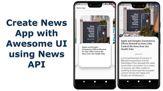 How to Create News App with awesome UI in flutter using 'News API' and 'swiper', 'http' packages ? How to Create News App with awesome UI in flutter using 'News API' and 'swiper', 'http' packages ?
