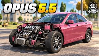 Opus 5.5 in Unreal Engine MPC Test - 3D Parts Catalog & Car Simulator screenshot 4